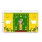 Krishna with Cow Backdrop Indian Traditional Cloth 5x8 Feet Backdrop Pooja Wall Decor Indian Wall Art Photo Decor Banner Indian Janmashtami Decor Decorative Pooja Cloth